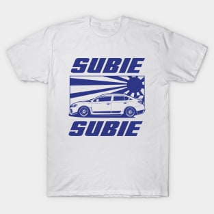 Subie blue print T-Shirt